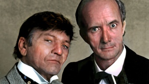 Clive Merrison and Michael Williams as Holmes and Watson